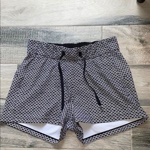 Lululemon on the fly shorts